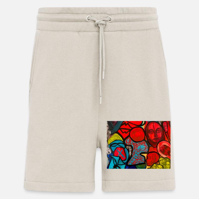 Kunstvolles Design - Shorts - made by SPREAD - WARM CLAY