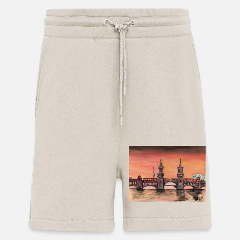 Oberbaumbrücke - Shorts - made by SPREAD - WARM CLAY