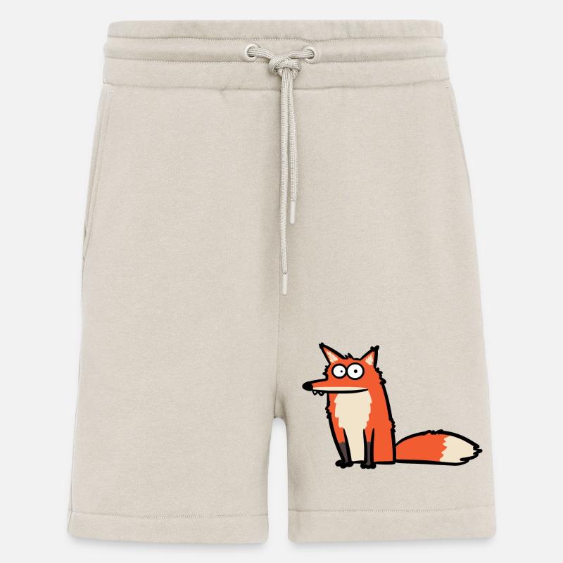Frustrierter Fuchs - Shorts - made by SPREAD - WARM CLAY