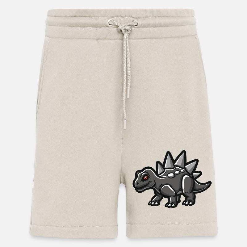 Dinosaur Comic - Shorts - made by SPREAD - WARM CLAY