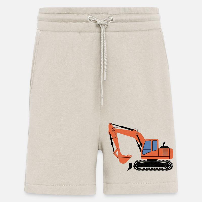 Yellow Shovel - Shorts - made by SPREAD - WARM CLAY