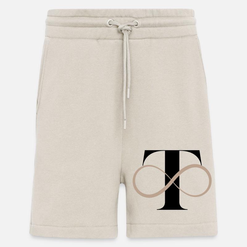 Unendlicher Buchstabe t - Shorts - made by SPREAD - WARM CLAY