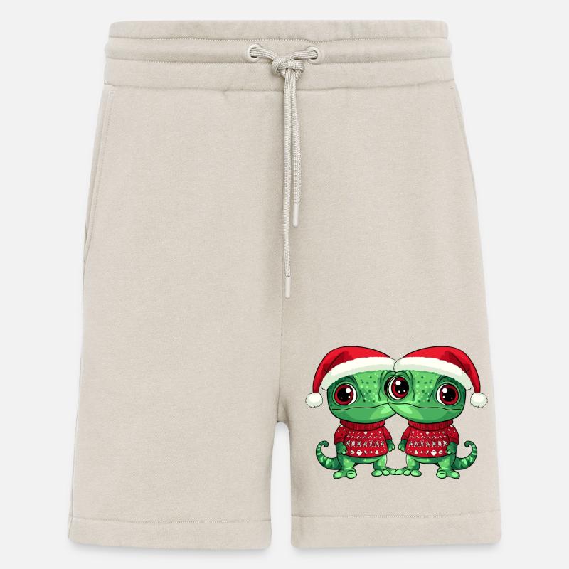 L’équipe de Noël Caméléon - Short bio décontracté fabriqué en UE - WARM CLAY