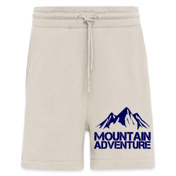 Aventure en montagne - Short bio décontracté fabriqué en UE - WARM CLAY - Devant