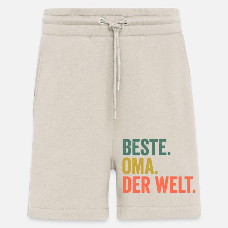 Großmutter Oma - Shorts - made by SPREAD - WARM CLAY