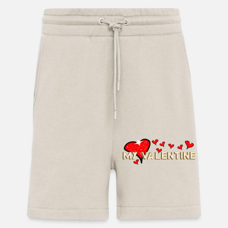 Fabuleuse Saint-Valentin - Short bio décontracté fabriqué en UE - WARM CLAY