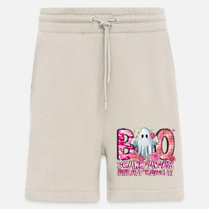 Boo verscheucht Brustkrebs - Shorts - made by SPREAD - WARM CLAY