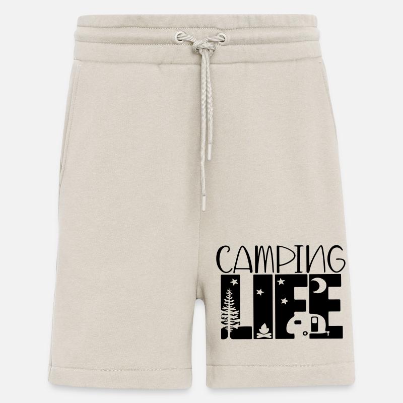 camping life - Shorts - made by SPREAD - WARM CLAY