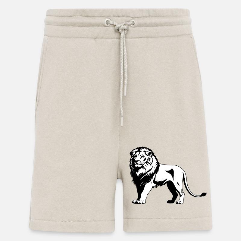 Löwe - Cute Wildcat Design - Shorts - made by SPREAD - WARM CLAY
