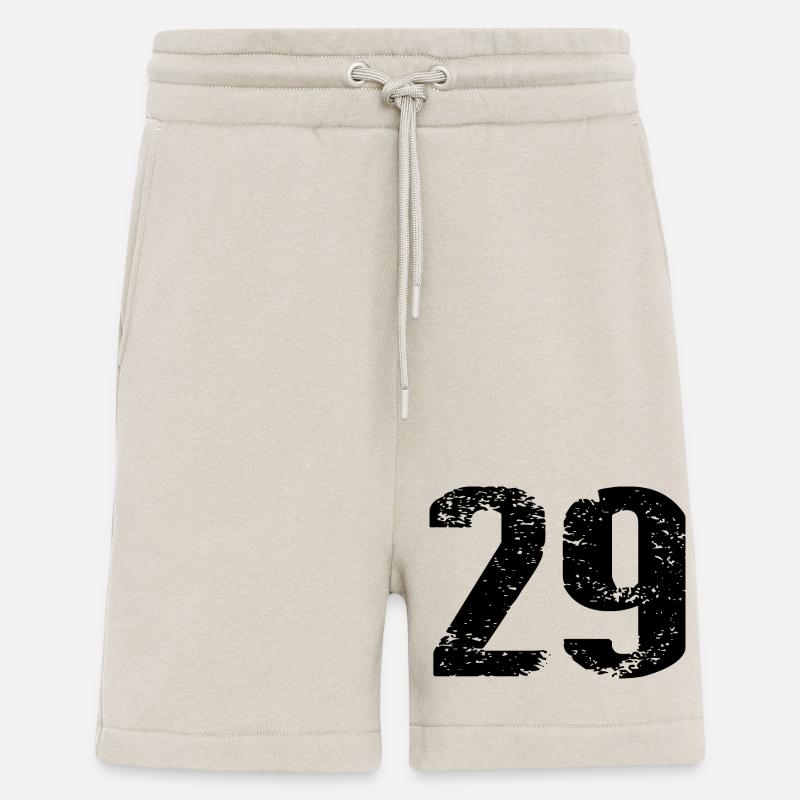 Maillot à 29 numéros - Short bio décontracté fabriqué en UE - WARM CLAY
