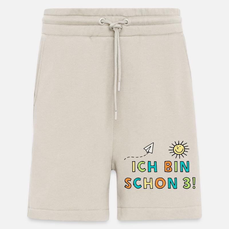 Ich bin schon 3! - Shorts - made by SPREAD - WARM CLAY