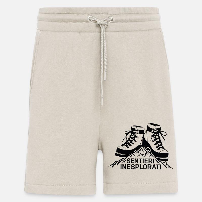 SENTIERI INESPLORATI - Shorts - made by SPREAD - WARM CLAY