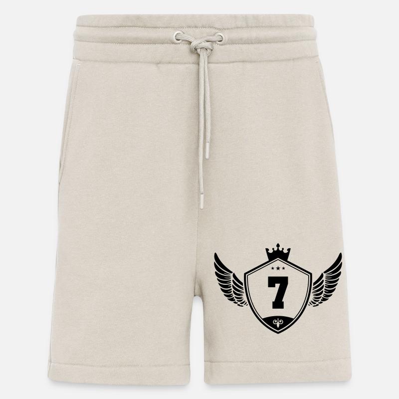 7 wappen krone - Shorts - made by SPREAD - WARM CLAY