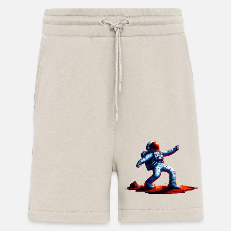 Roter Planet Weltraum-Astronaut - Shorts - made by SPREAD - WARM CLAY