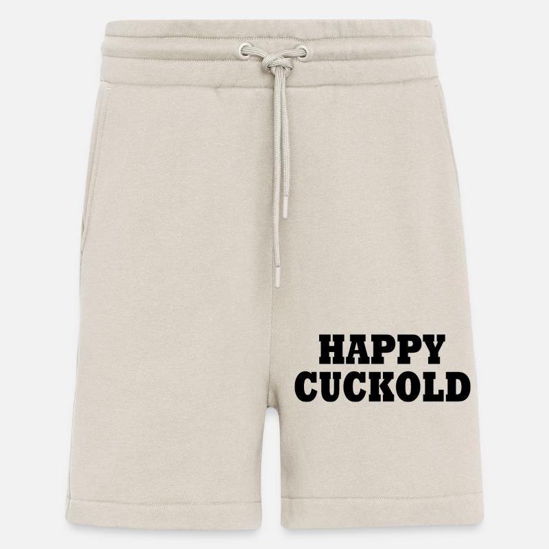 Happy cuckold - Shorts - made by SPREAD - WARM CLAY