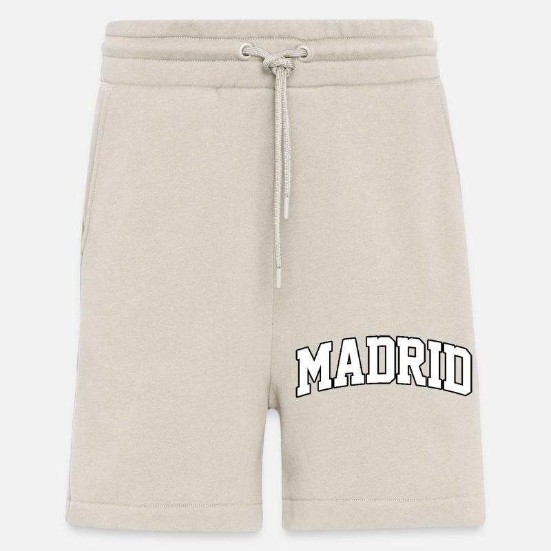 Madrid-Logo: College-Design mit spanischem Stil - Shorts - made by SPREAD - WARM CLAY