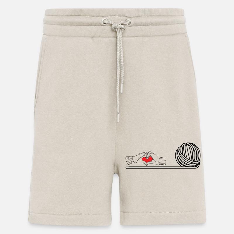 Stricken Stricken Häkeln Stricker - Shorts - made by SPREAD - WARM CLAY