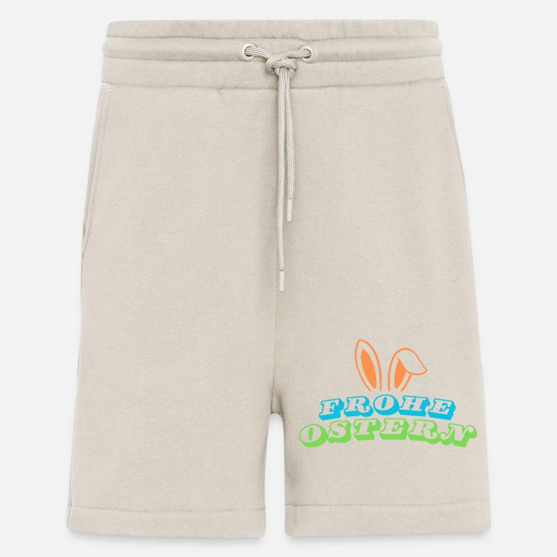 Frohe Ostern - Design mit Hasenohren - Shorts - made by SPREAD - WARM CLAY
