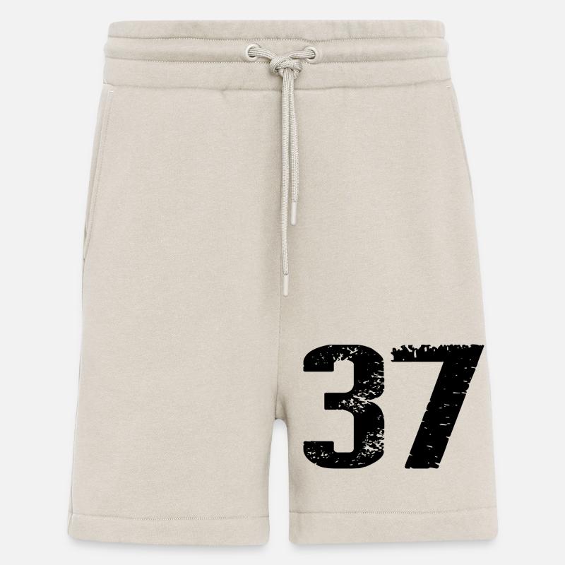 Maillot à 37 numéros - Short bio décontracté fabriqué en UE - WARM CLAY
