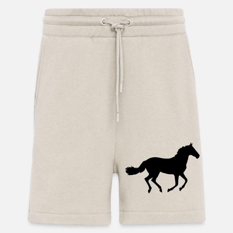 Cheval - Short bio décontracté fabriqué en UE - WARM CLAY