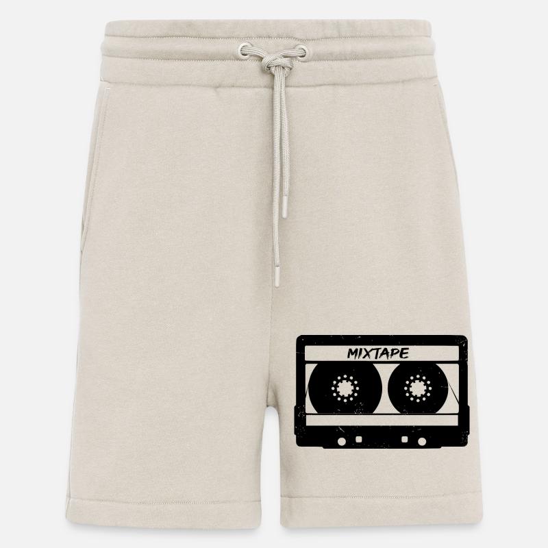 Mixtape Kassette Tape - Shorts - made by SPREAD - WARM CLAY