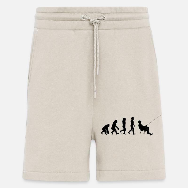 Evolution Pêcheur - Short bio décontracté fabriqué en UE - WARM CLAY