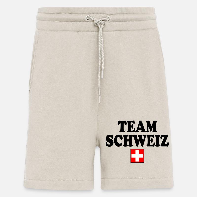 Team schweiz - Shorts - made by SPREAD - WARM CLAY