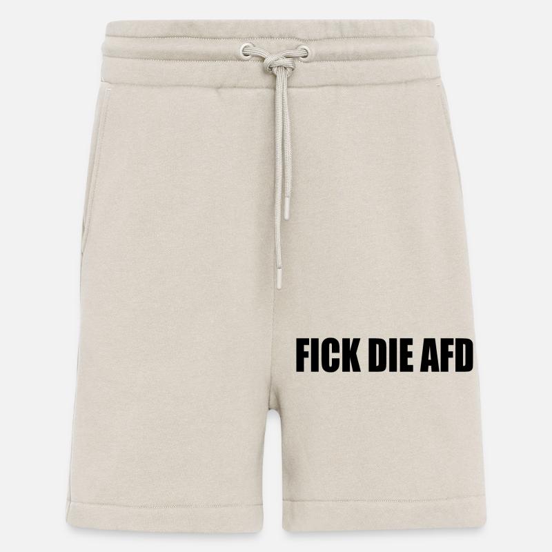 Fick die afd - Shorts - made by SPREAD - WARM CLAY