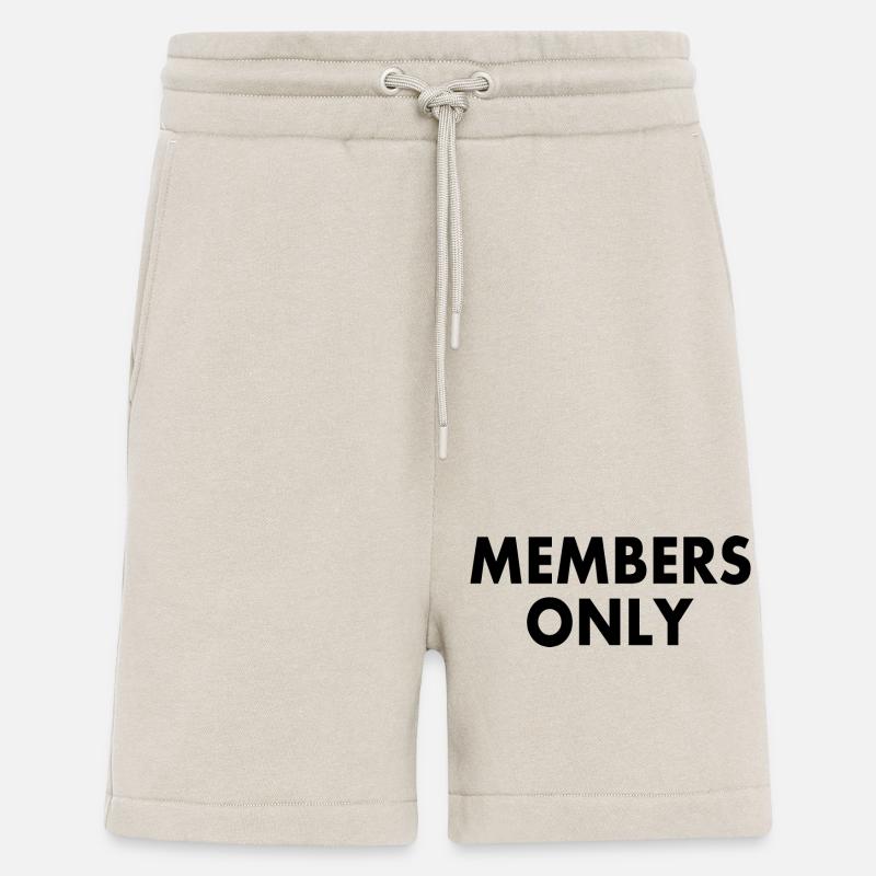 Members only - Shorts - made by SPREAD - WARM CLAY