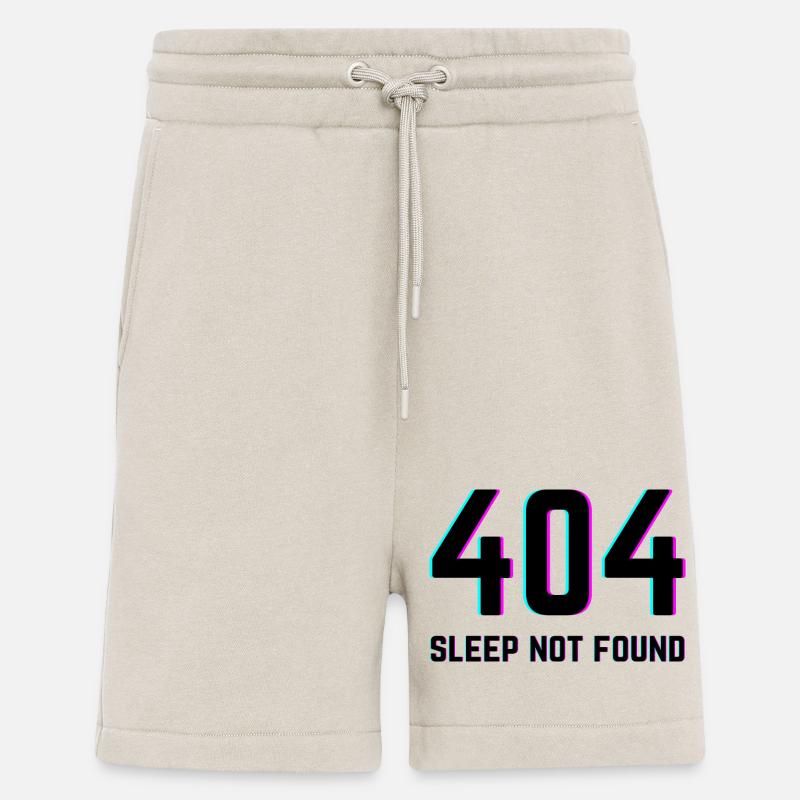 404 Schlaf Nicht gefunden - Shorts - made by SPREAD - WARM CLAY