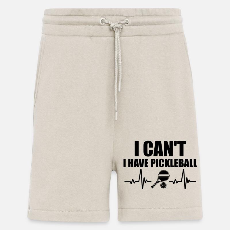 I Can't I Have Pickleball - Short bio décontracté fabriqué en UE - WARM CLAY