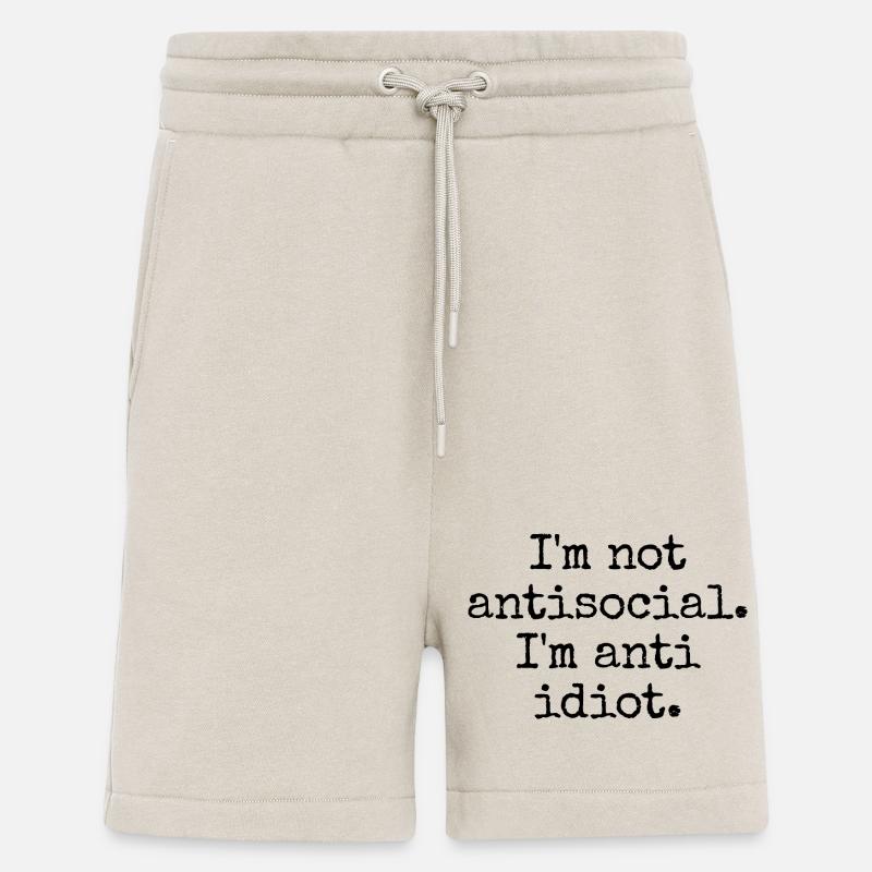 Introvertiert und wählerisch - Shorts - made by SPREAD - WARM CLAY