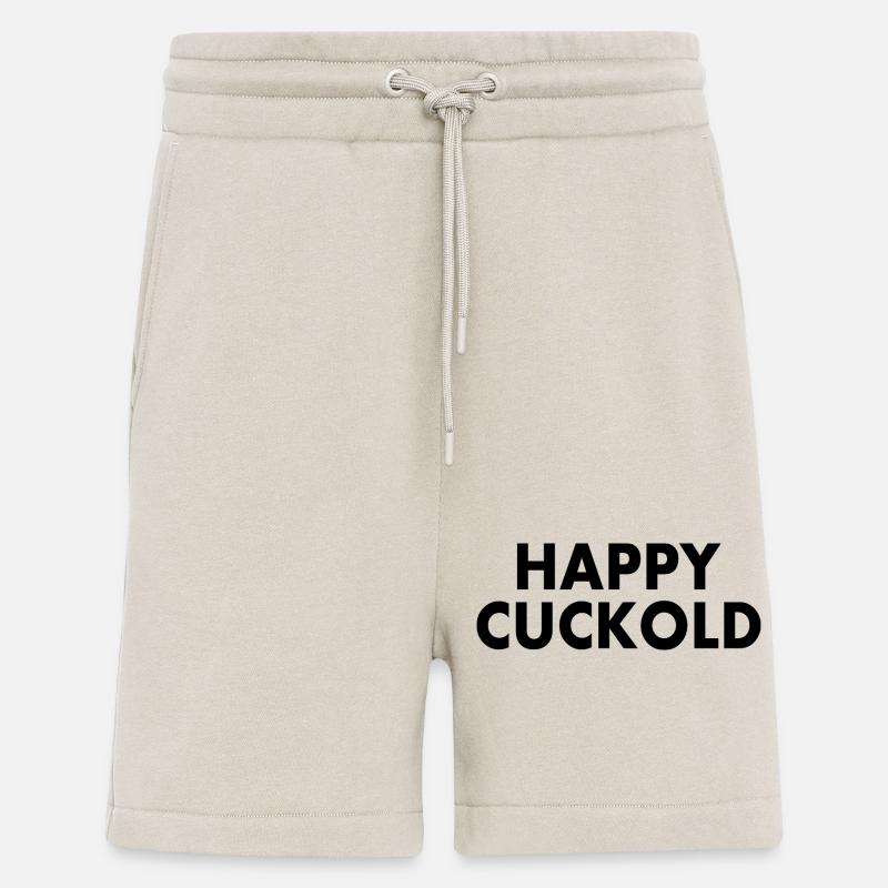 Happy cuckold - Shorts - made by SPREAD - WARM CLAY