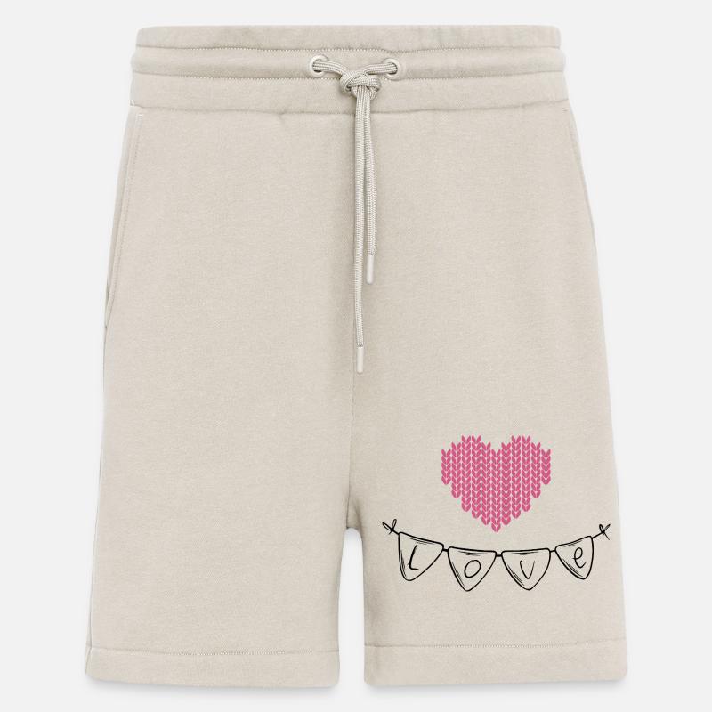 Stricken Stricken Häkeln Stricker - Shorts - made by SPREAD - WARM CLAY