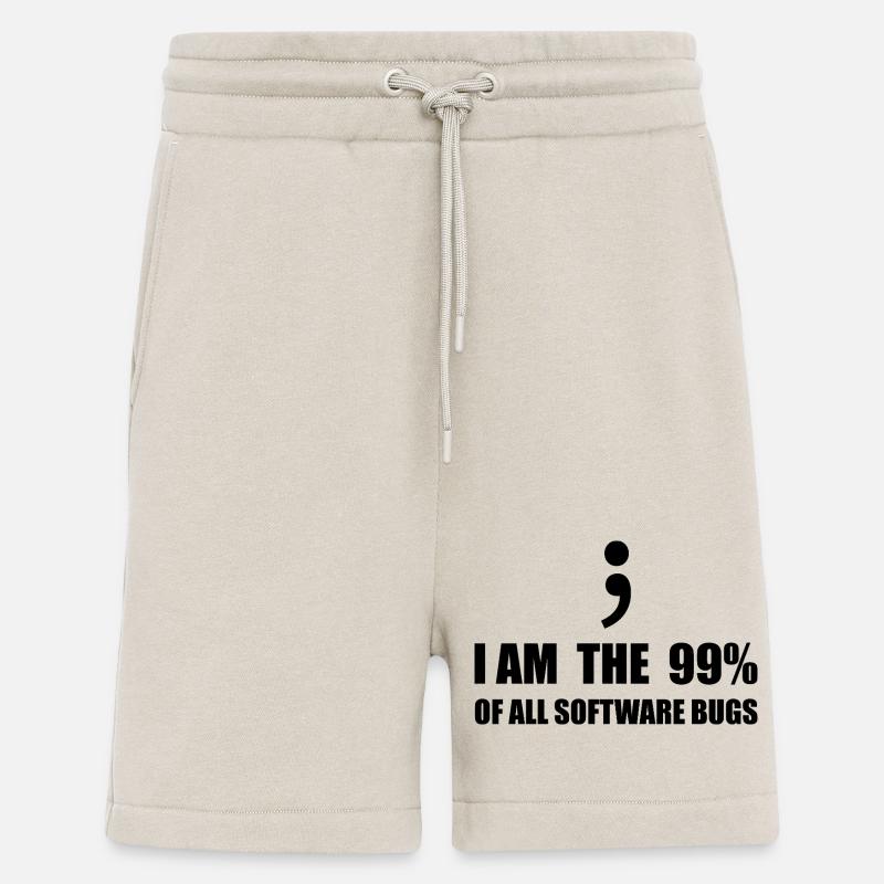 Computer Scientist Programmer - Shorts - made by SPREAD - WARM CLAY