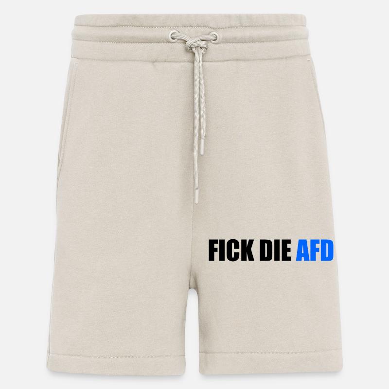 Fick die afd - Shorts - made by SPREAD - WARM CLAY