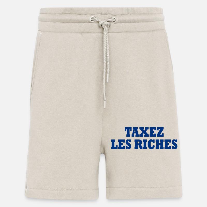 Besteuerung der Reichen - Shorts - made by SPREAD - WARM CLAY