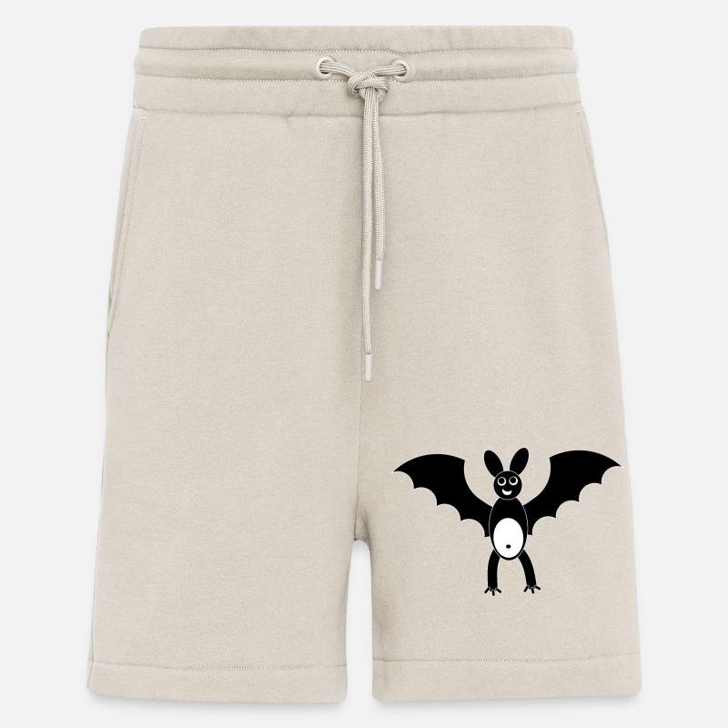 Funny Bat - Shorts - made by SPREAD - WARM CLAY