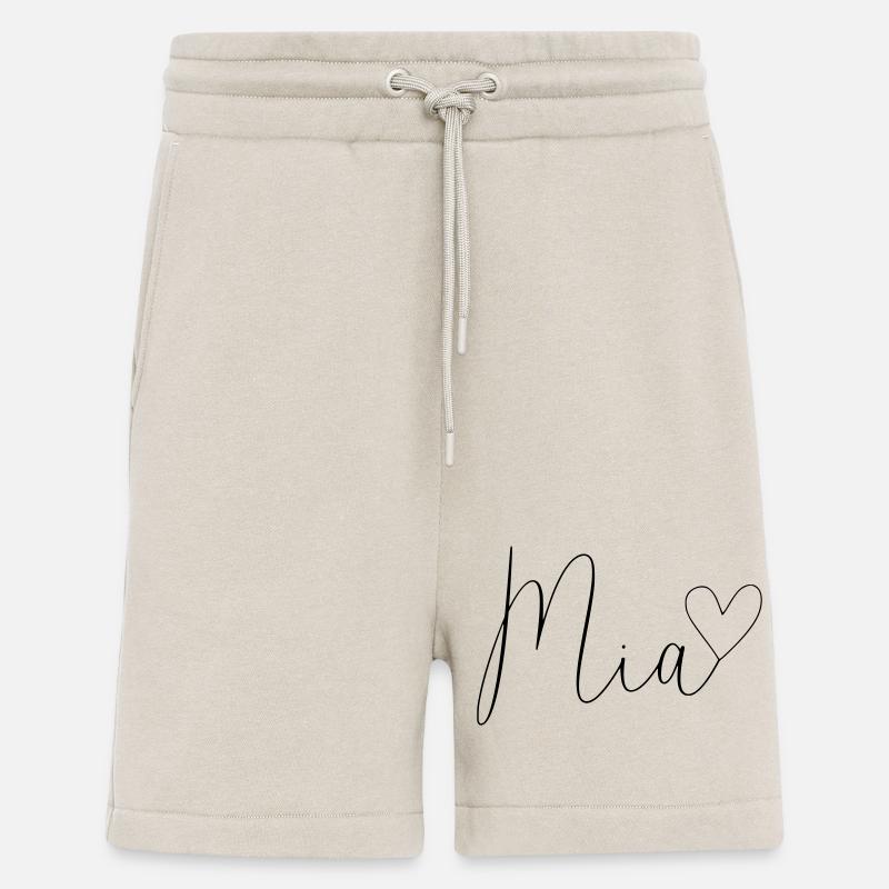 Mia Name Vorname Mädchen - Shorts - made by SPREAD - WARM CLAY