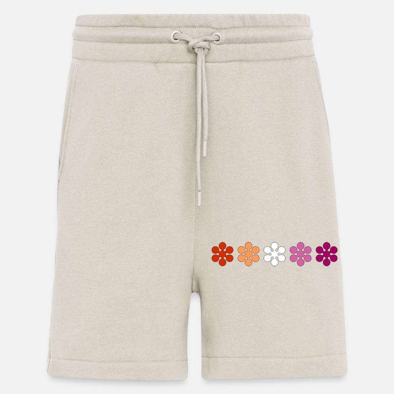 Fierté lesbienne subtile - Short bio décontracté fabriqué en UE - WARM CLAY