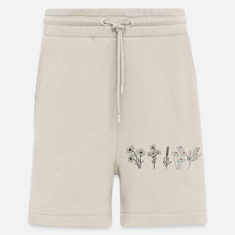 Frühlingsblumen - Shorts - made by SPREAD - WARM CLAY