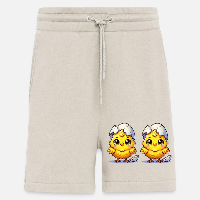 Chiecken Comic 2 - Shorts - made by SPREAD - WARM CLAY