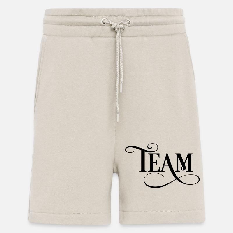 équipe - Short bio décontracté fabriqué en UE - WARM CLAY