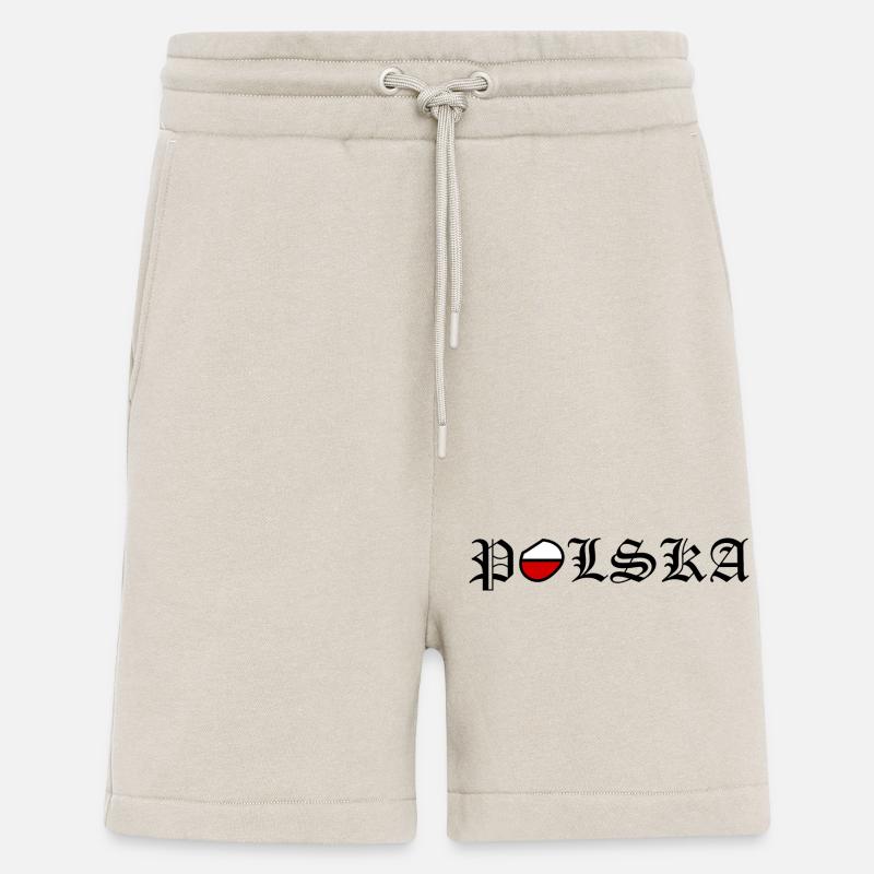 Pologne - Short bio décontracté fabriqué en UE - WARM CLAY