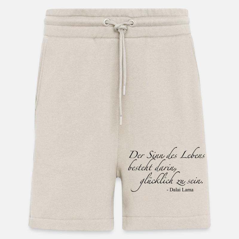 Dalai Lama - Shorts - made by SPREAD - WARM CLAY