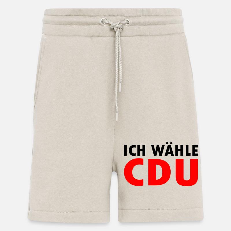 Ich wähle cdu - Shorts - made by SPREAD - WARM CLAY