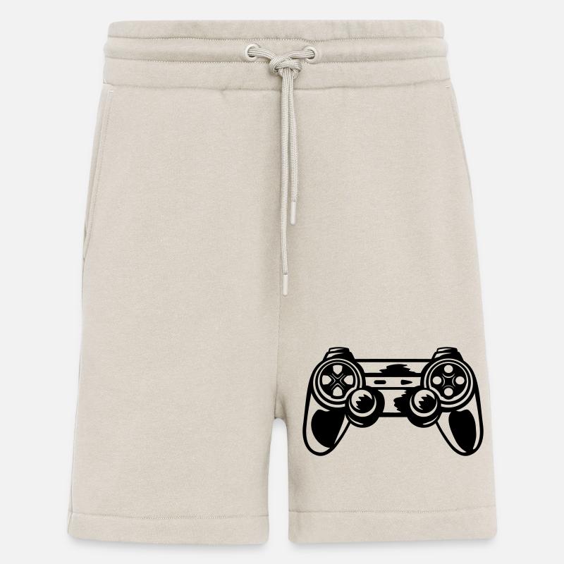 Retro Console Controller Gamer - Shorts - made by SPREAD - WARM CLAY