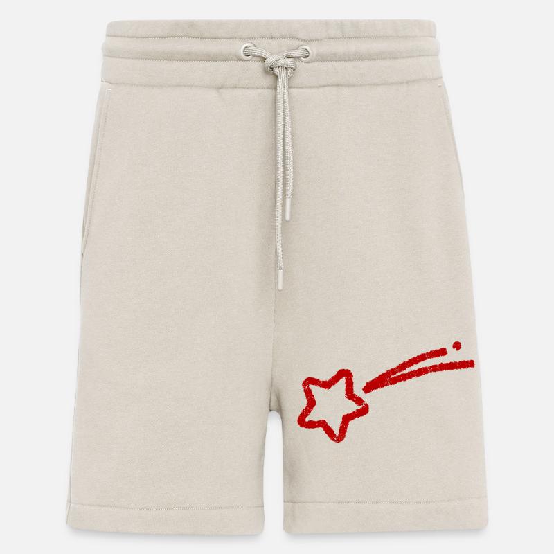 handgezeichnete Sternschnuppe - Shorts - made by SPREAD - WARM CLAY