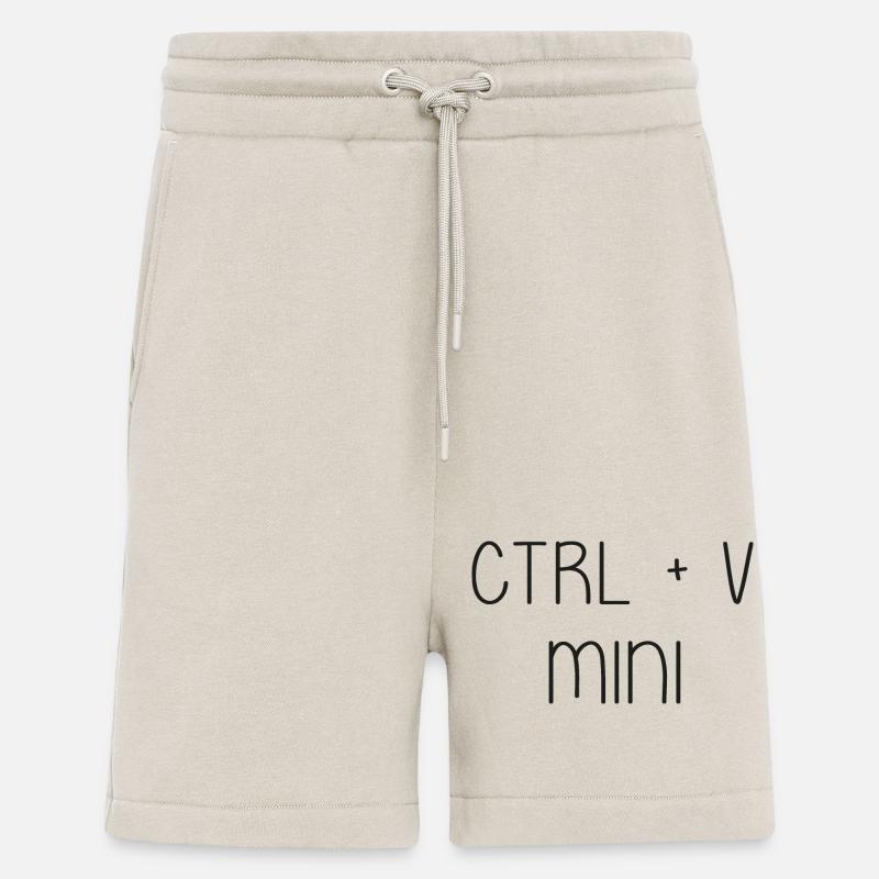 ctrl + v Enfant- bebe - Short bio décontracté fabriqué en UE - WARM CLAY