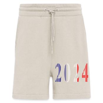 2024 Blue White Red - Shorts - made by SPREAD - WARM CLAY - Front